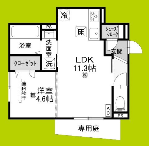 （仮）D-residence中川町 間取り