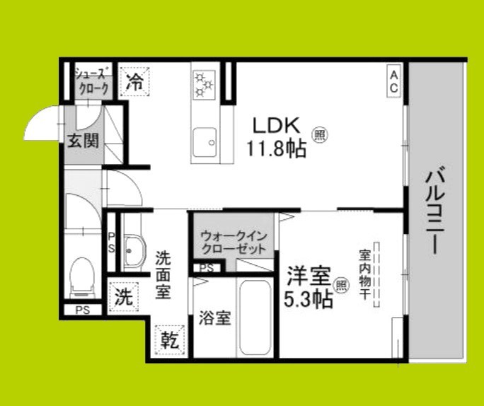 （仮）D-residence中川町 間取り