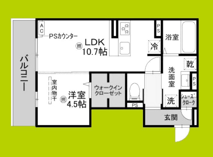 （仮）D-residence中川町 間取り