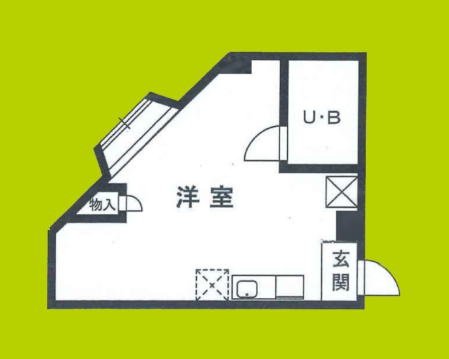 ハイツ福島 間取り