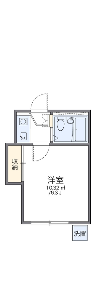 レオパレス新伊丹第２ 間取り
