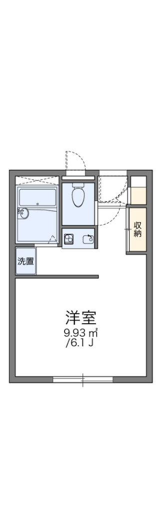 レオパレス中井町５ 間取り