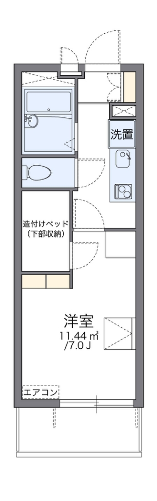 レオパレスＳＴＥＰ 間取り