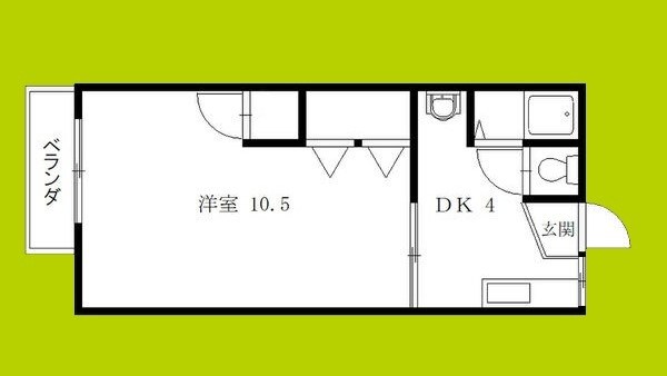 松本ハイツ 間取り