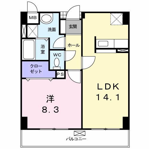 グランデ　フィオーレ 間取り