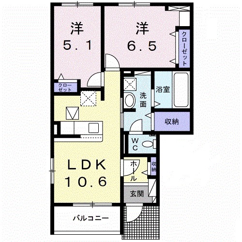 バーレイ 間取り