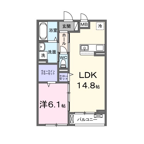 アット楠根 間取り図