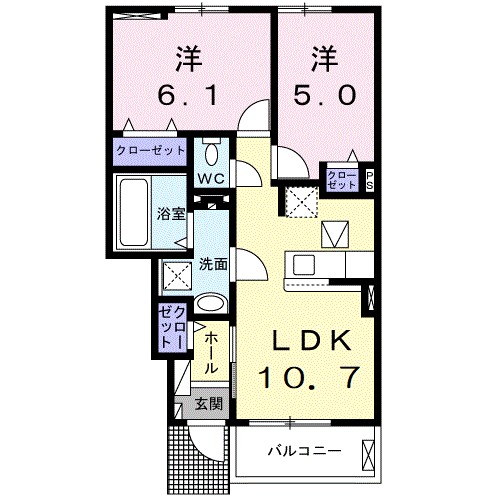 バーレイ 間取り