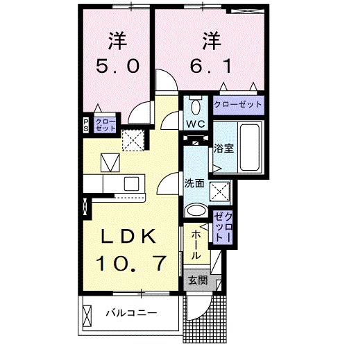 バーレイ 間取り