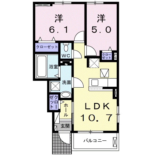 バーレイ 間取り