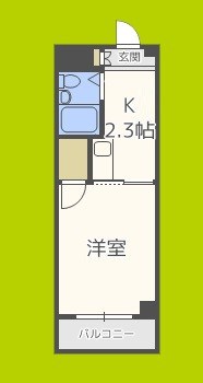 プランドール天満 間取り