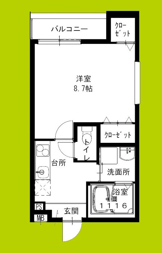 フジパレス高石駅北Ⅴ番館 間取り