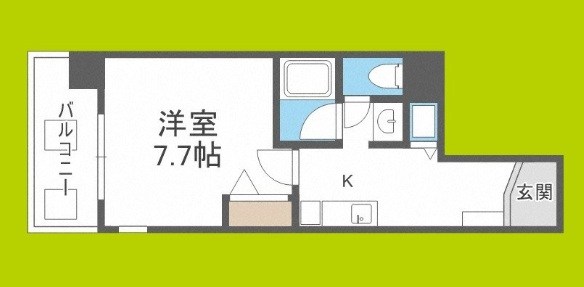 リアンジェ難波 間取り