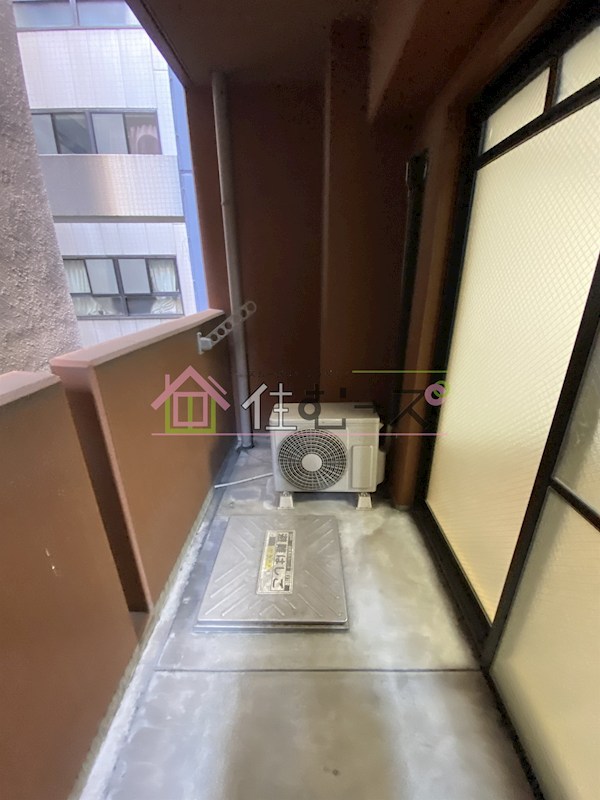 リアンジェ難波 ベランダ