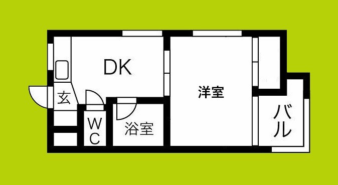 シティ岸里 間取り