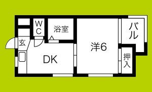 シティ岸里 間取り