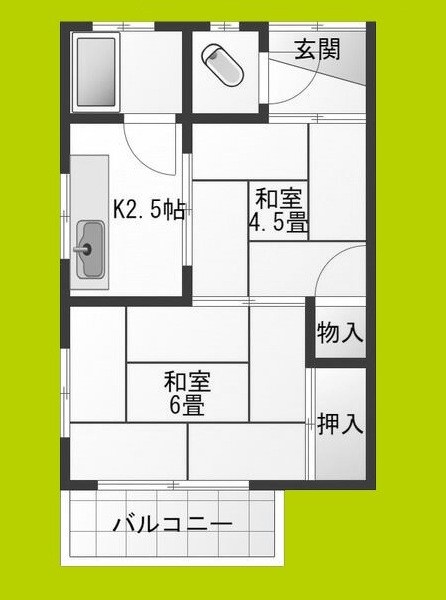 渡利文化 間取り