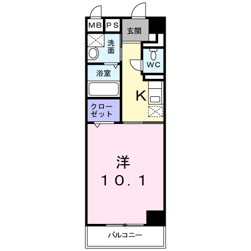 コージーコート加美 間取り