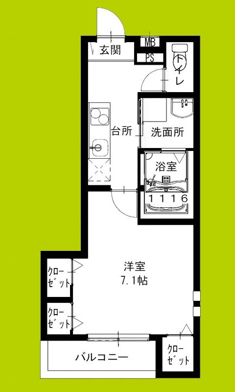 フジパレス堺香ヶ丘ウエスト 間取り