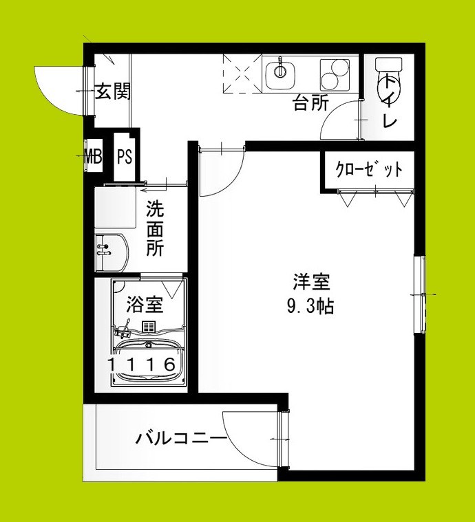 フジパレス南清水町ノース 間取り