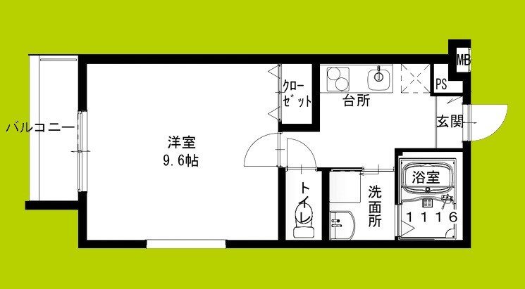 フジパレス南清水町ノース 間取り
