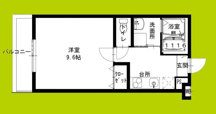 フジパレス南清水町ノース 間取り