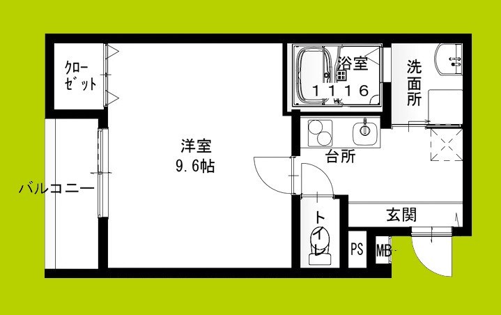 フジパレス南清水町ノース 間取り