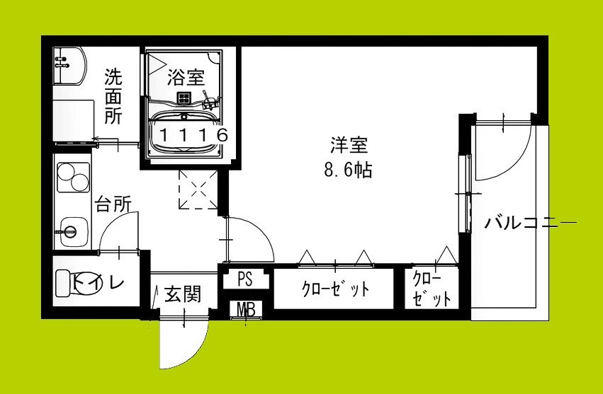フジパレス堺香ヶ丘ウエスト 間取り
