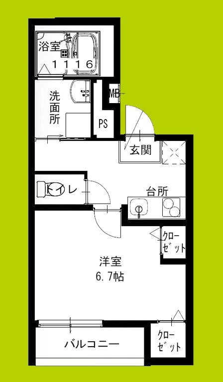 フジパレス堺香ヶ丘イースト 間取り図