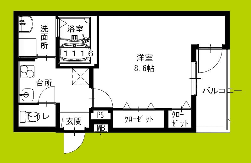 フジパレス堺香ヶ丘イースト 間取り