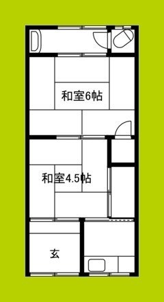 中谷文化　2F奥 間取り