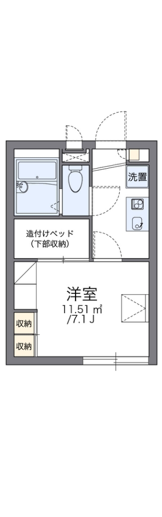 レオパレスＭａｙ２１石橋 間取り