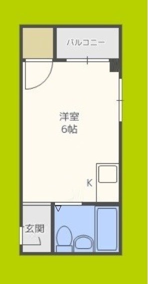 布井ハイツ豊新  間取り