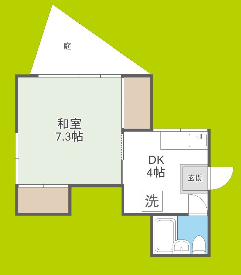 アリカハイツ 間取り