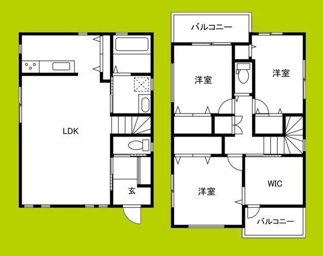 TKハウス津田南 間取り