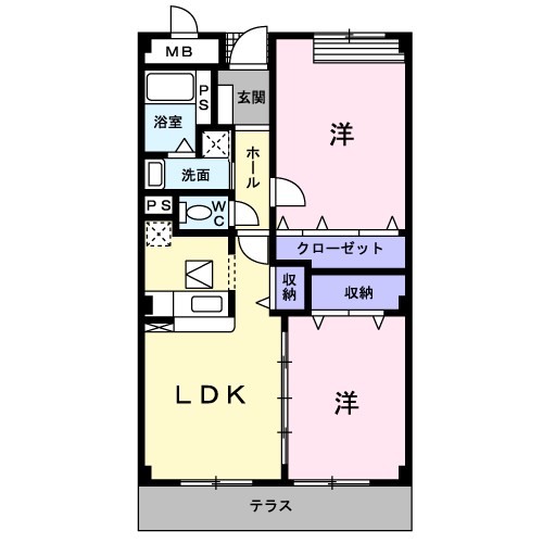 ソレアード 間取り