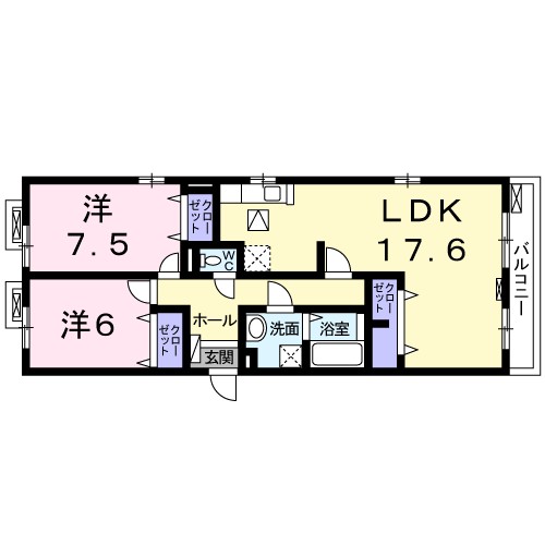 マルシェ高師浜 間取り