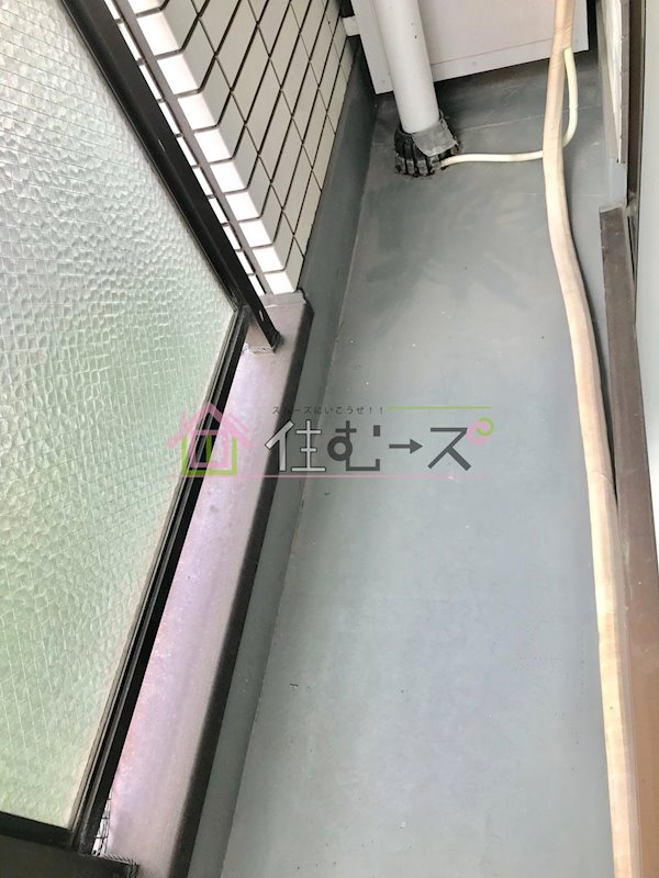 玉造クローバーハイツ ベランダ