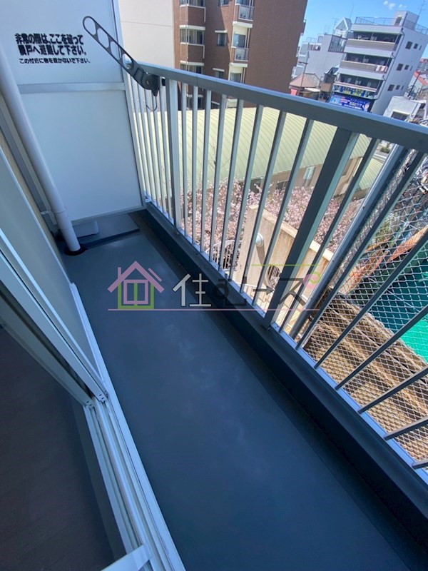 ソレイユ ベランダ