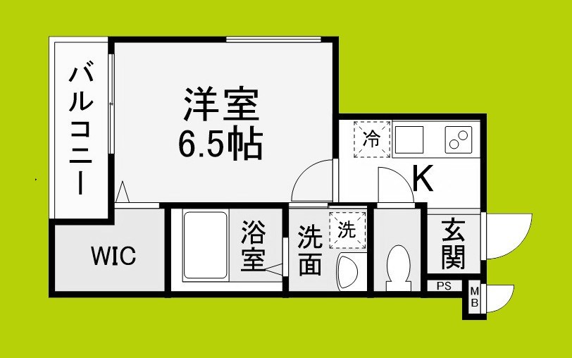 フジパレス甲子園口ノース 間取り図