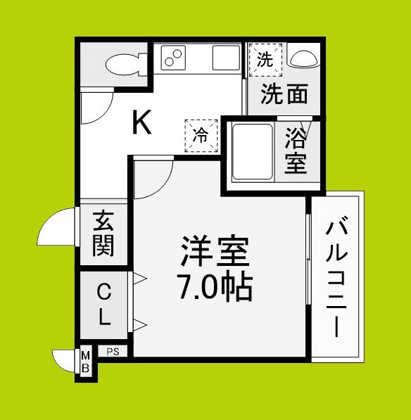 フジパレス甲子園口ノース 間取り図