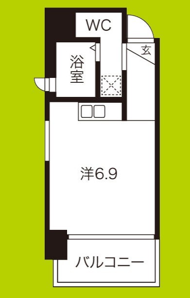 Casa Y Nanba 間取り