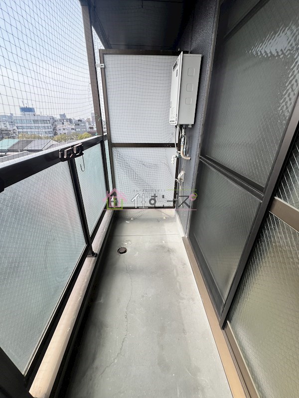 ツインコート平野2番館 ベランダ