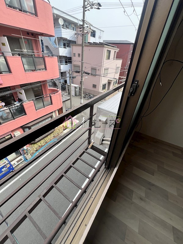 平井マンション ベランダ