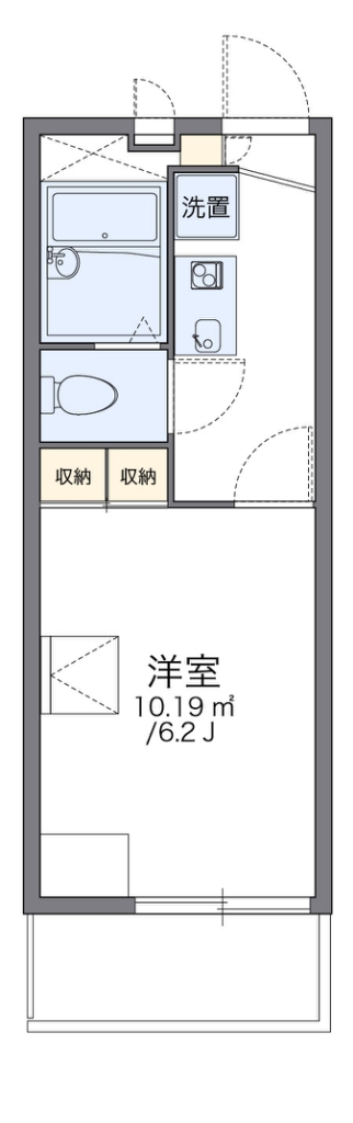 レオパレスエアル 間取り