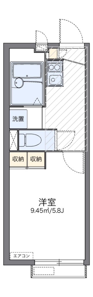 レオパレスＫハウス 間取り