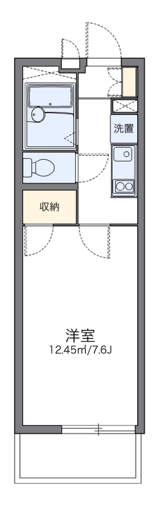 レオパレスアネックス 間取り