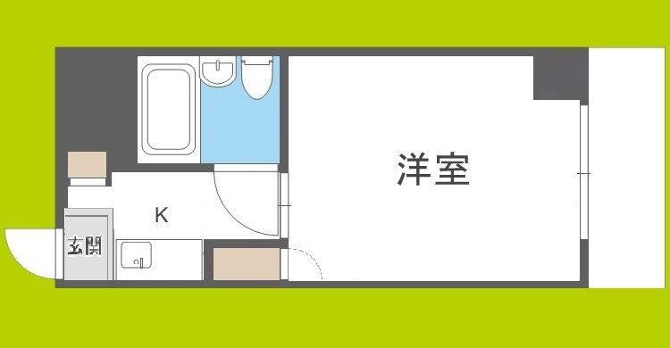 メゾンドール蒲生 間取り