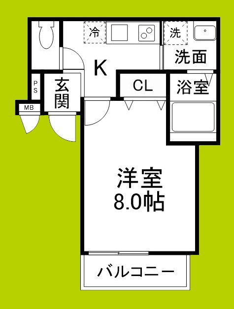 Lotus Vista Dainichi 間取り図