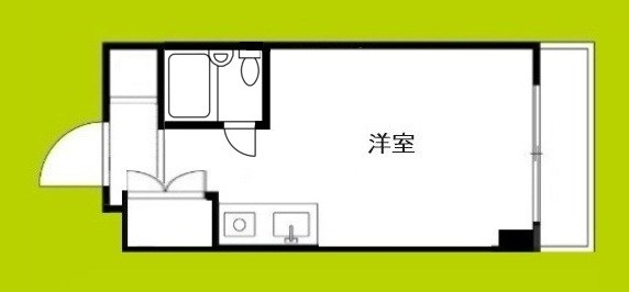 プレジデント横田 間取り図